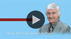 What are God's True Holy Days?